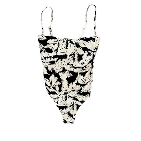 Peony Bathing Suit Floral Medium New without Tags - Picture 2 of 8